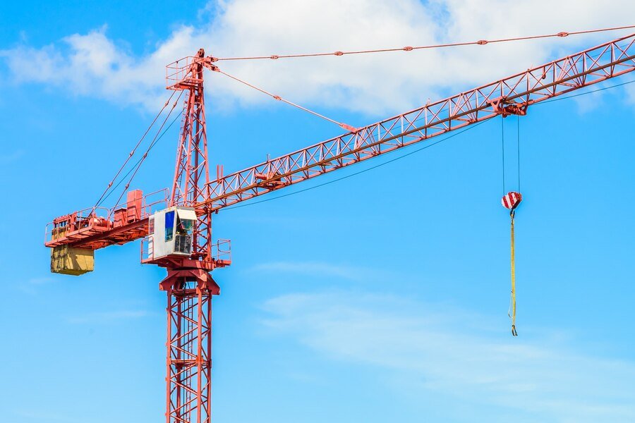 Industrial crane fabrication steel structure