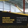 PEB Shed Manufacturing Process: From Engineering Design to On-Site Erection