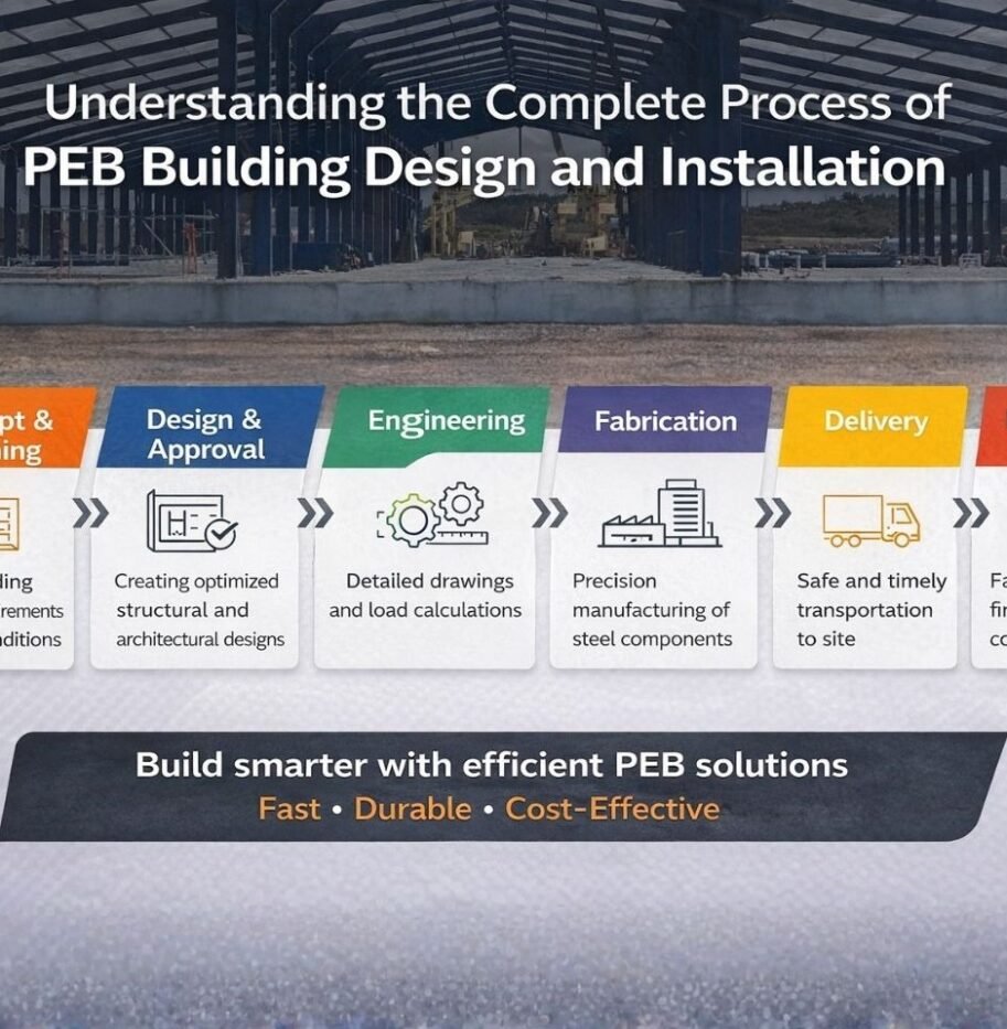 Understanding the Complete Process of PEB Building Design and Installation Understanding the Complete Process of PEB Building Design and Installation