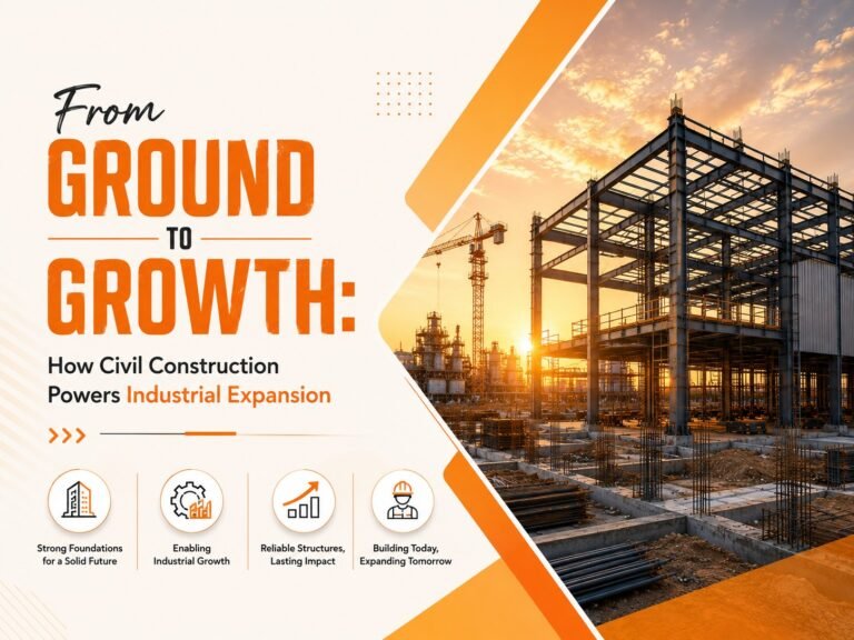 From Ground to Growth: How Civil Construction Powers Industrial Expansion