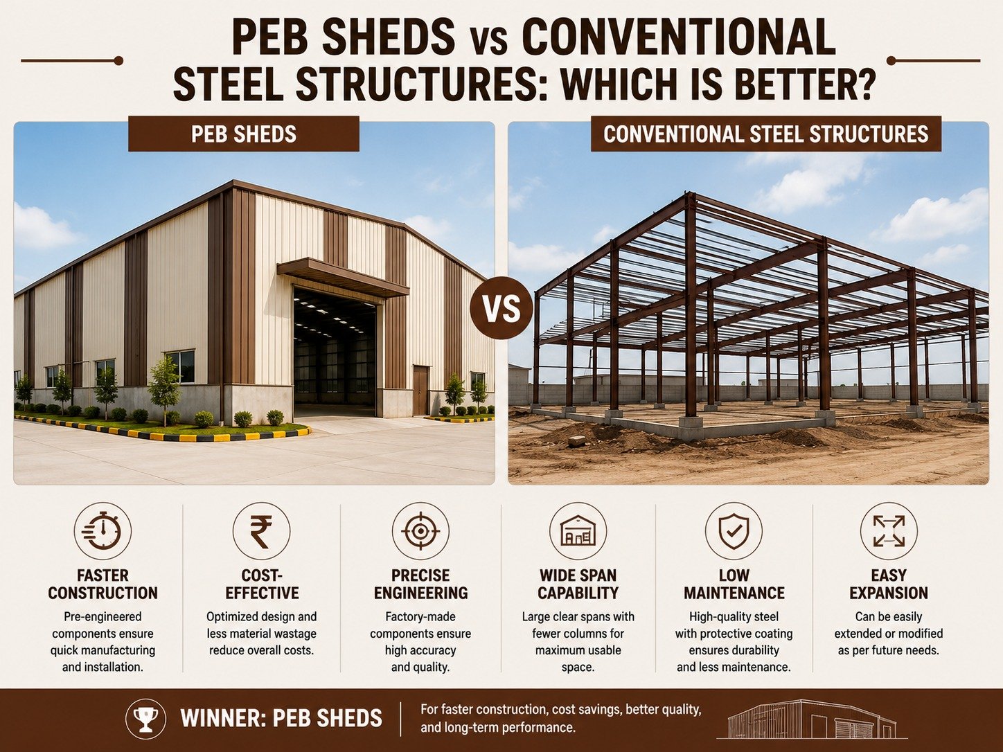 Imagine you are planning a new warehouse, factory, logistics center, or industrial facility. One major decision can shape your project timeline, budget, and long-term operational efficiency:
