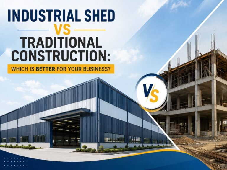 Industrial Shed vs Traditional Construction: Which is Better for Your Business?
