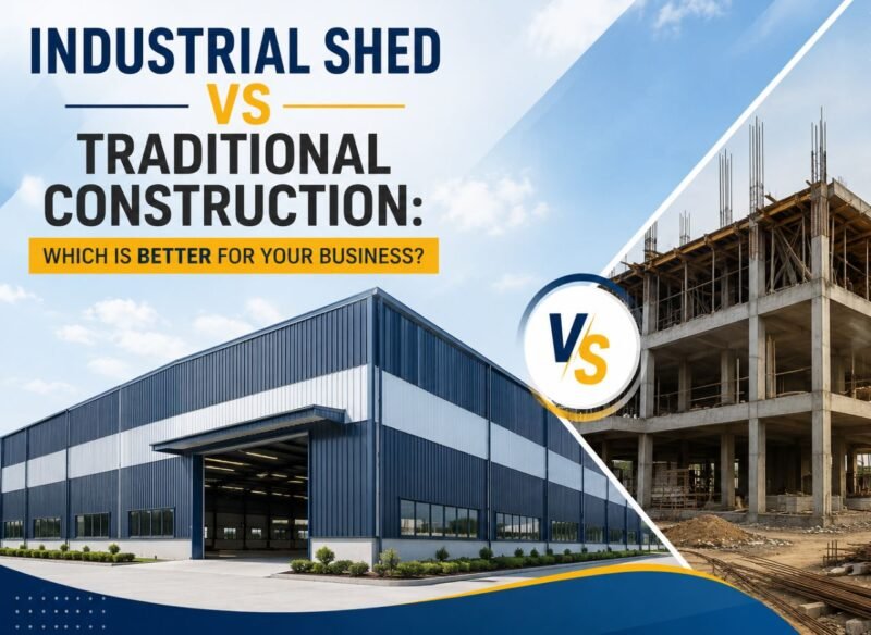 Industrial Shed vs Traditional Construction: Which is Better for Your Business?