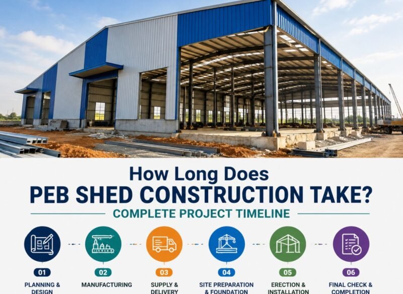How Long Does PEB Shed Construction Take? Complete Project Timeline