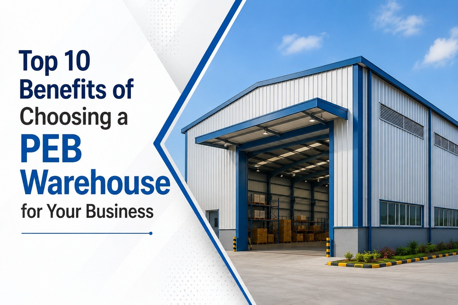 Top 10 Benefits of Choosing a PEB Warehouse for Your Business