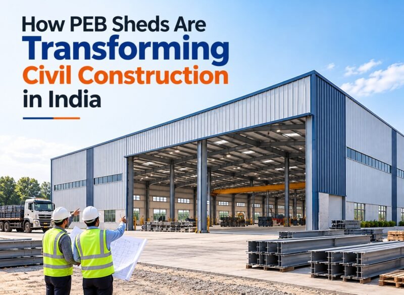 How PEB Sheds Are Transforming Civil Construction in India