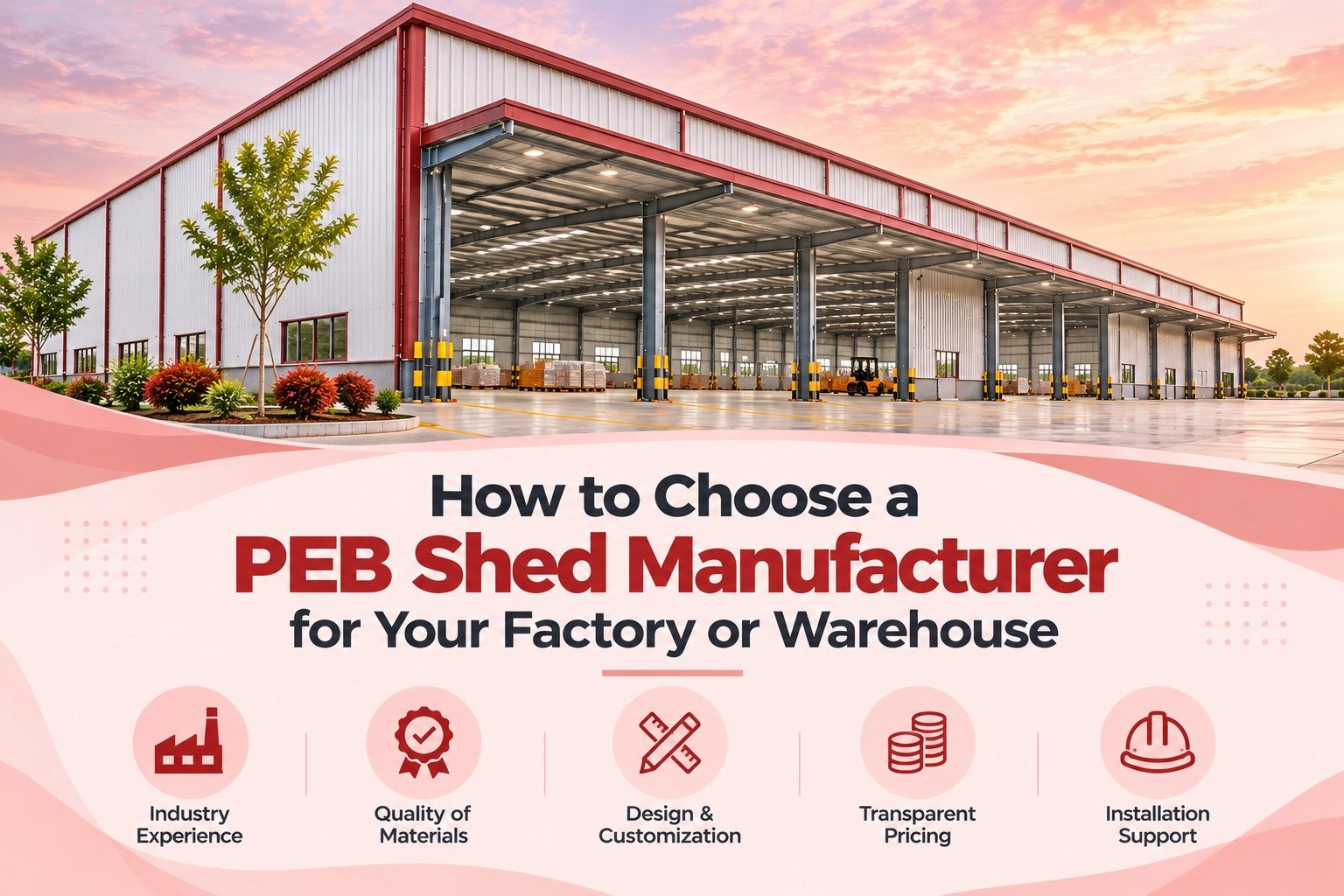How to Choose a PEB Shed Manufacturer for Your Factory or Warehouse