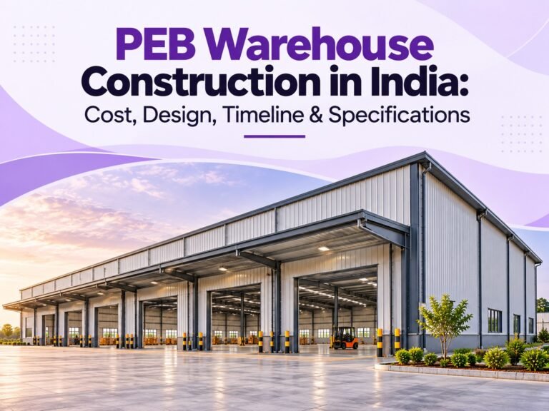 PEB warehouse construction in India